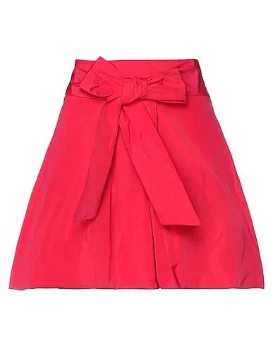 Garnet Taffeta Mini skirt