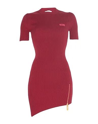 GCDS | Burgundy Women‘s Short Dress