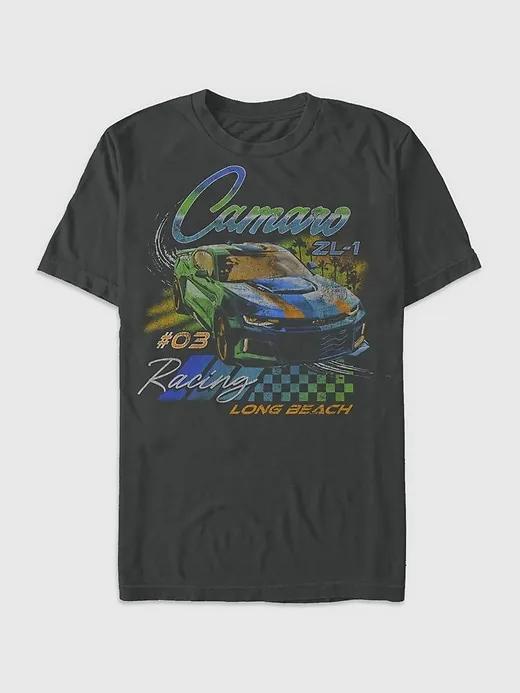 General Motors Camaro Long Beach Racing Graphic Tee