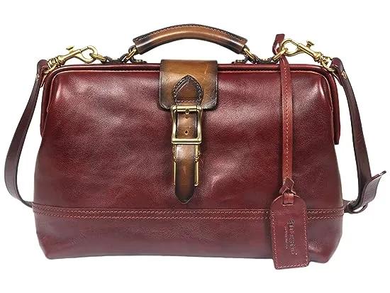 Genuine Leather Doctor Satchel Bag