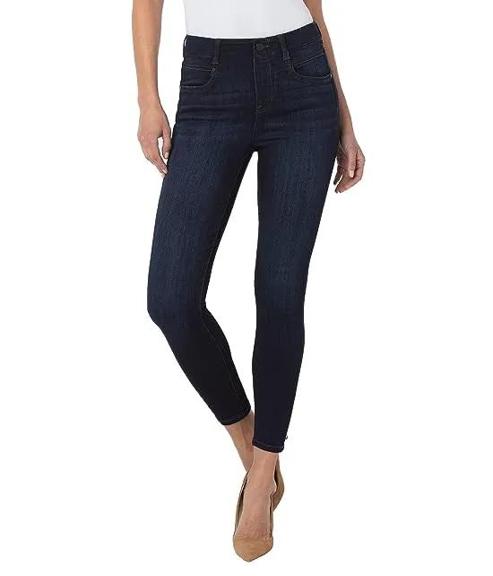 Gia Glider Pull-On Ankle Skinny Sustainable in Dunmore Dark