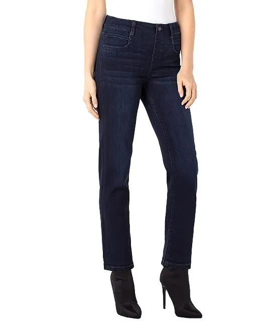 Gia Glider Pull-On Slim Jeans in Halifax