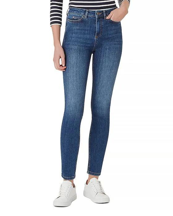 Gia Sculpting Skinny Jeans in Mid Wash
