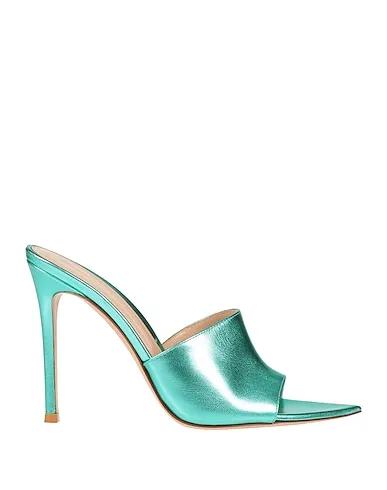 GIANVITO ROSSI | Emerald green Women‘s Sandals