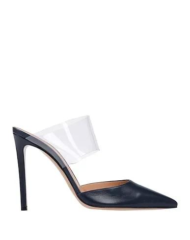 GIANVITO ROSSI | Midnight blue Women‘s Mules And Clogs