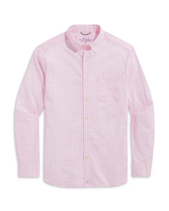 Gingham On-The-Go brrr° Classic Fit Shirt
