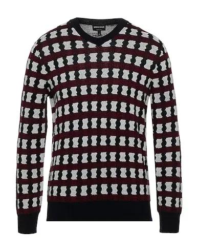 GIORGIO ARMANI | Burgundy Men‘s Sweater