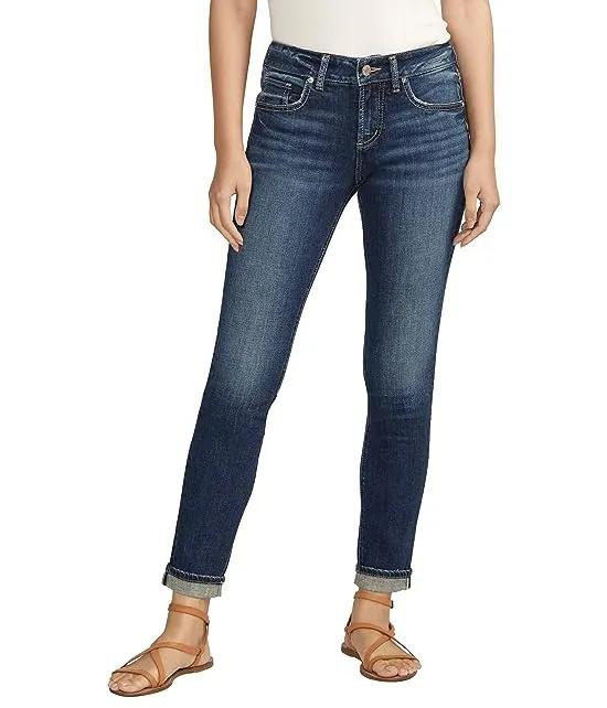 Girlfriend Mid-Rise Slim Fit Jeans L27129SCV318