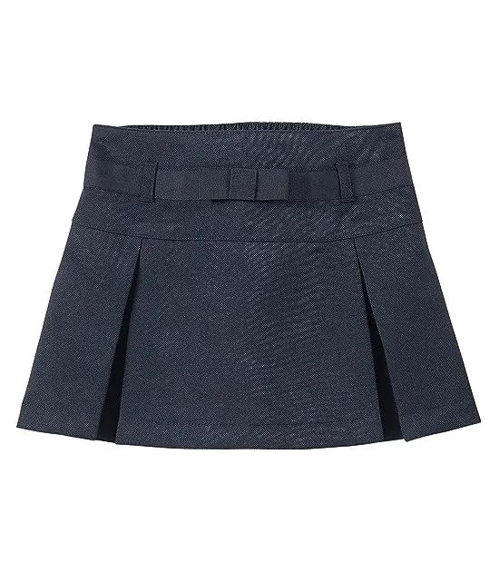 Girls' School Uniform Pleated Scooter with Pockets