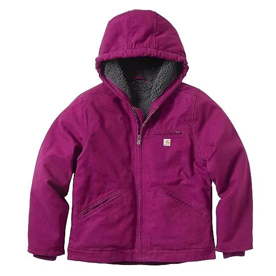 Girls' Sherpa Lined Jacket Coat