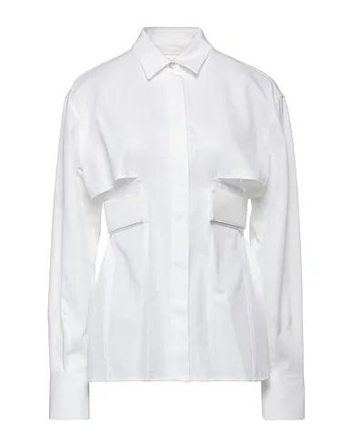 GIVENCHY | White Women‘s Solid Color Shirts & Blouses
