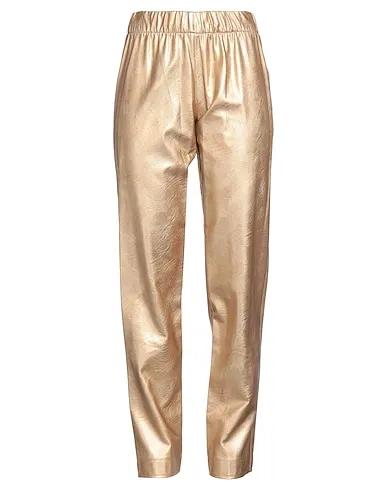 Gold Casual pants