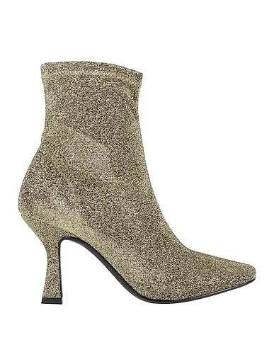 Gold Jersey Ankle boot