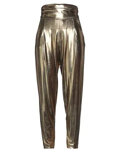 Gold Jersey Casual pants