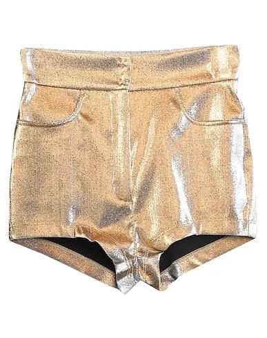 Gold Jersey Shorts & Bermuda