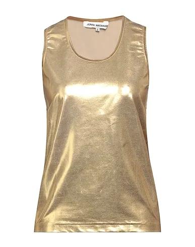 Gold Jersey Top