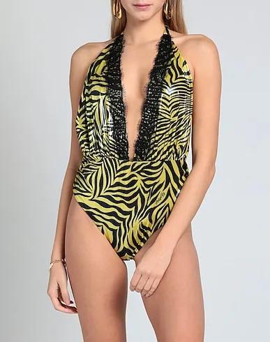 Gold Lace One-piece swimsuits