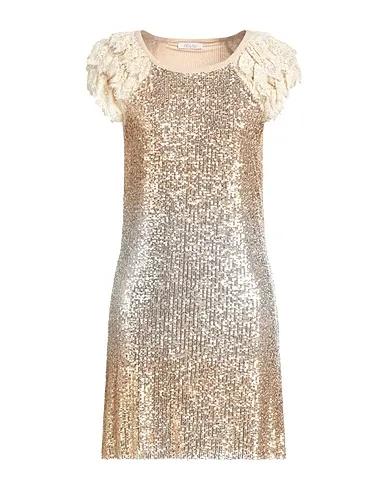 Gold Lace Short dress