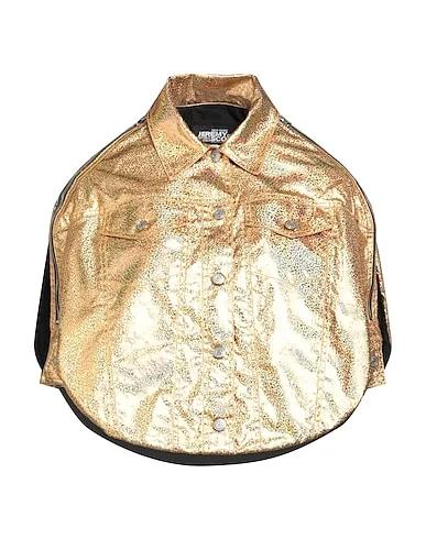 Gold Plain weave Jacket