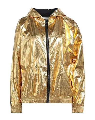 Gold Techno fabric Jacket