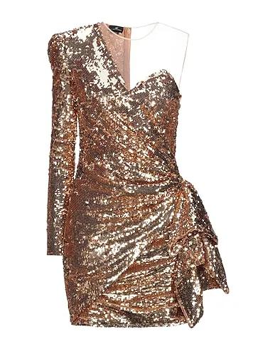 Gold Tulle Short dress
