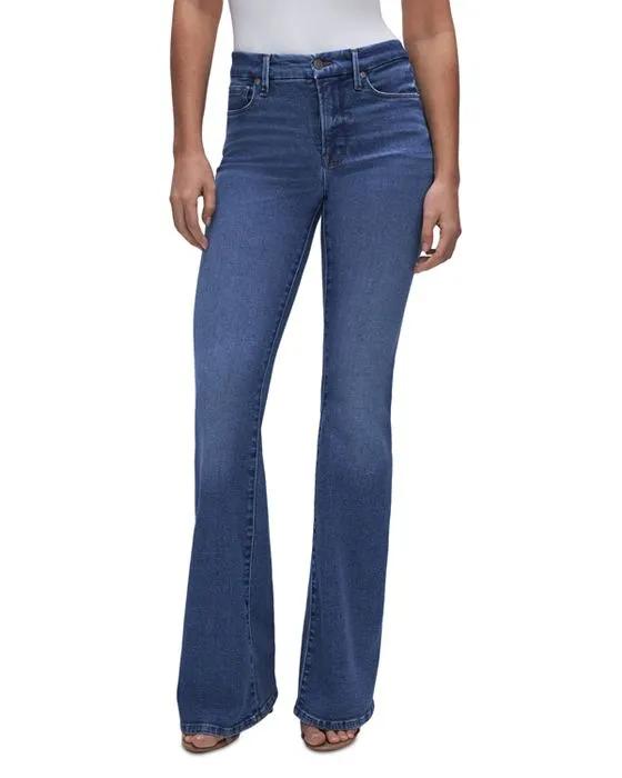 Good Legs High Rise Flare Jeans in I456
