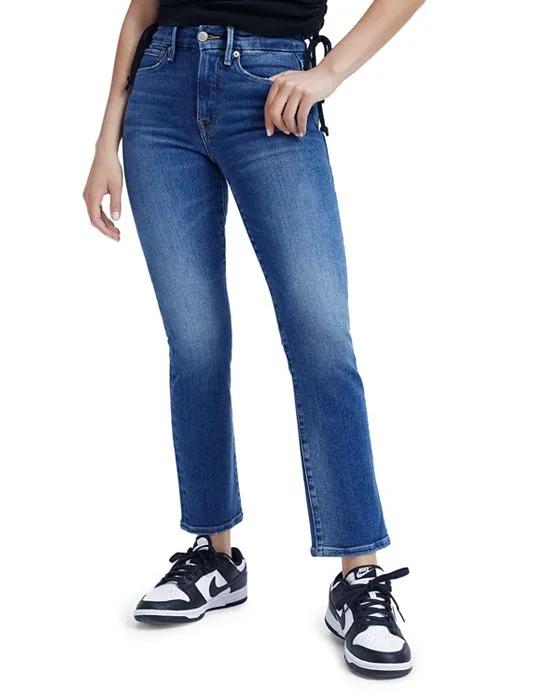 Good Legs High Rise Straight Fit Jeans in I271