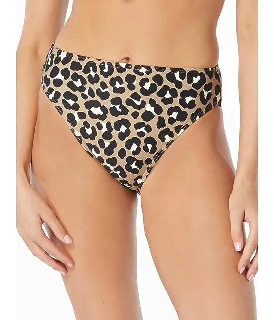 Graphic Cheetah High-Waist Bikini