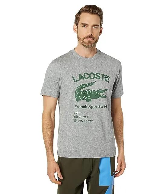 Graphic Croc Print T-Shirt