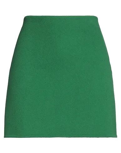 Green Baize Mini skirt