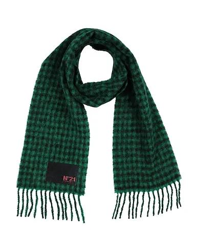 Green Boiled wool Scarves and foulards