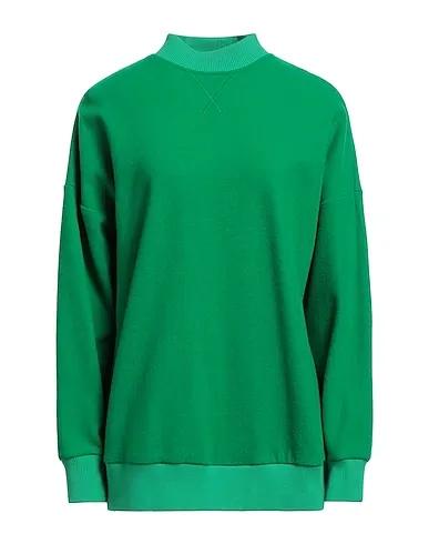 Green Boiled wool Sweatshirt