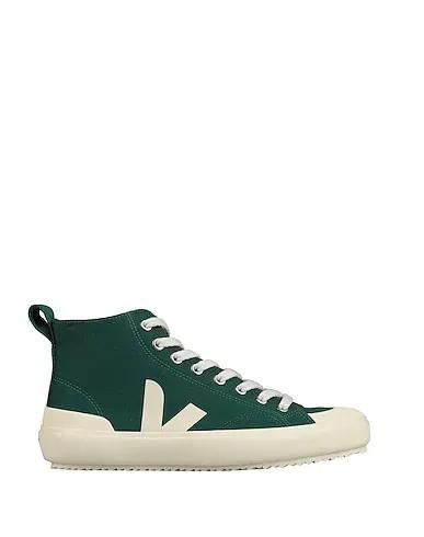 Green Canvas Sneakers