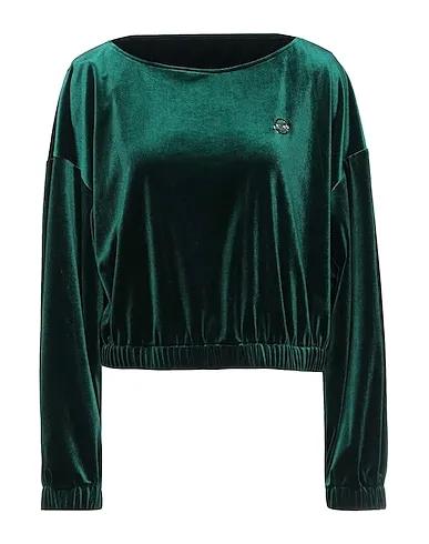 Green Chenille Sweatshirt