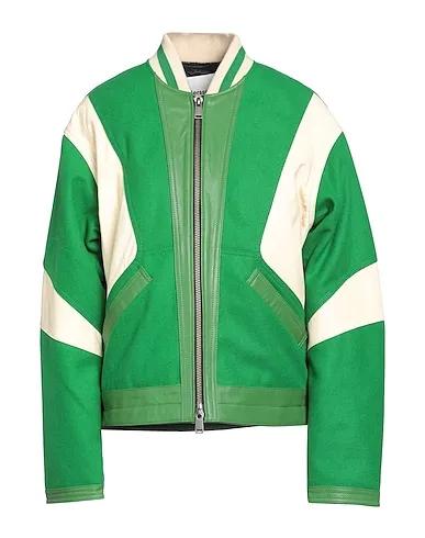 Green Cool wool Jacket