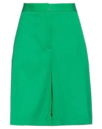 Green Cool wool Shorts & Bermuda
