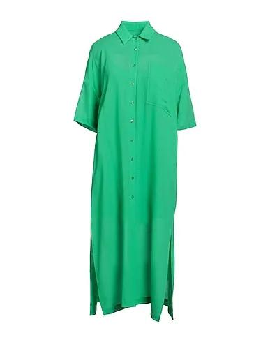 Green Crêpe Midi dress