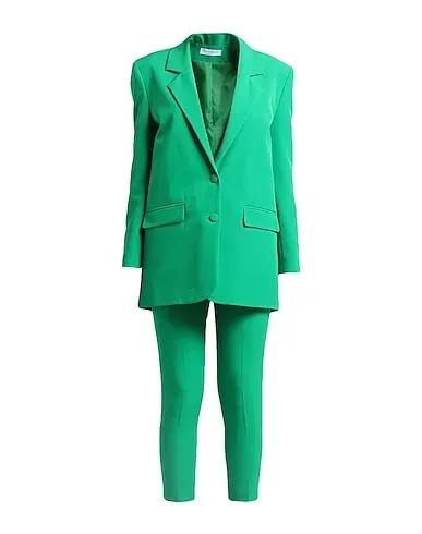 Green Crêpe Suit