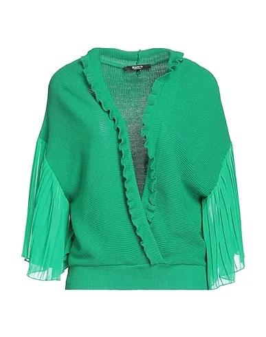 Green Crêpe Sweater