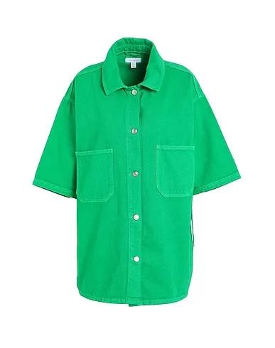 Green Denim Denim shirt