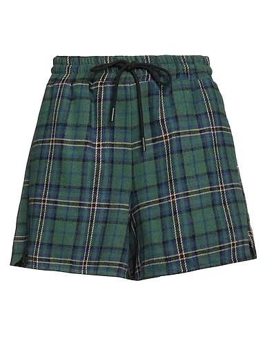 Green Flannel Shorts & Bermuda