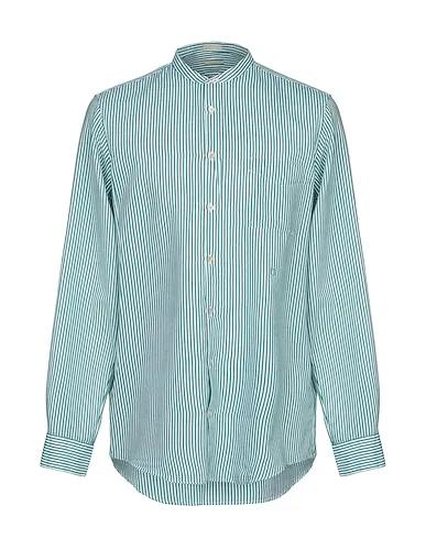 Green Flannel Striped shirt