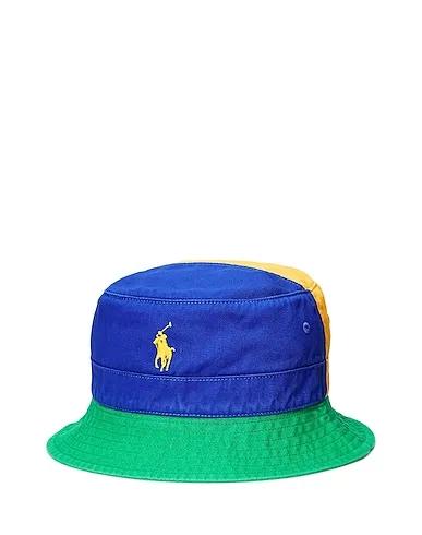 Green Gabardine Hat COLOR-BLOCKED CHINO BUCKET HAT
