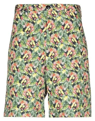 Green Gabardine Shorts & Bermuda