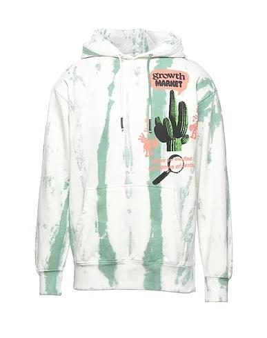 Green Hooded sweatshirt GROWTH MARKET TIE-DYE HOODIE