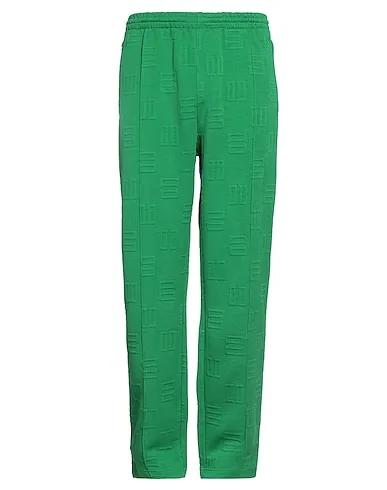 Green Jacquard Casual pants