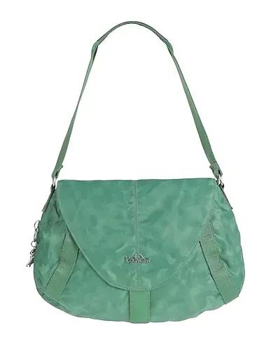 Green Jacquard Handbag
