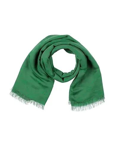 Green Jacquard Scarves and foulards