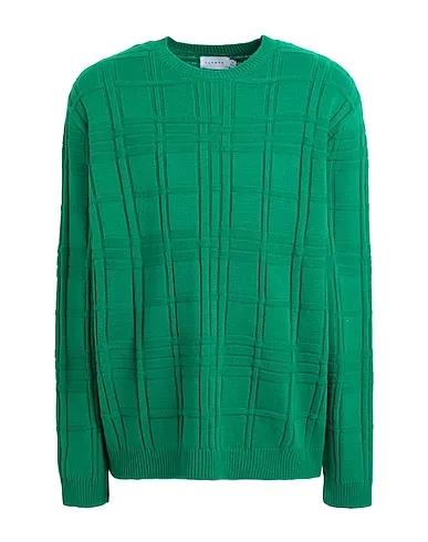 Green Jacquard Sweater