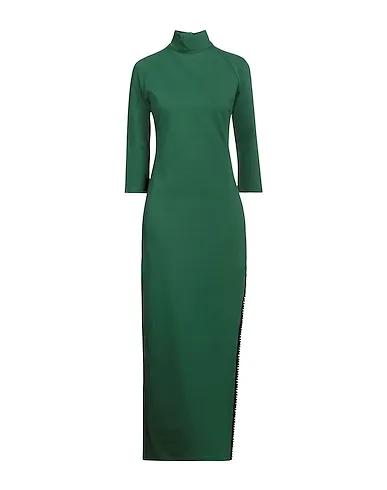 Green Jersey Long dress
